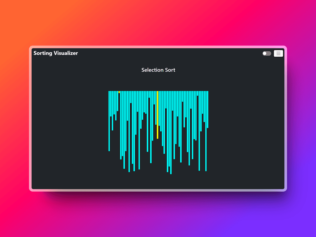 Array Sorting Visualizer